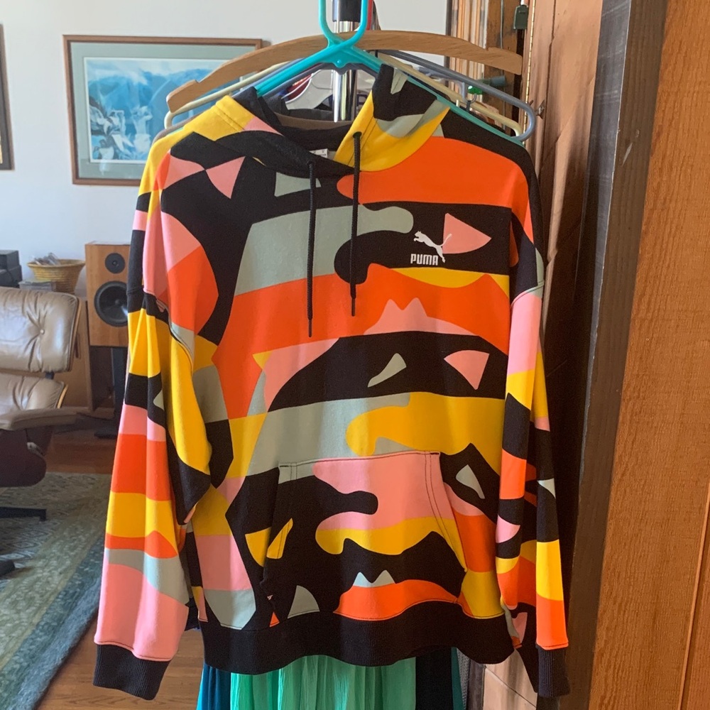 Puma Multicolor Camo Hoodie